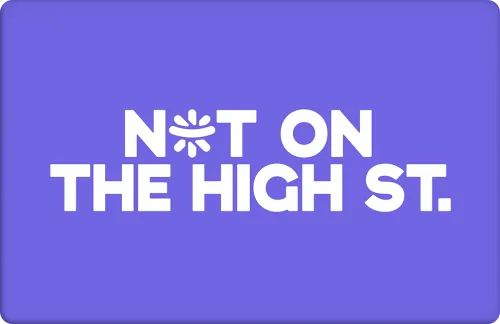 Not on The High Street voucher
