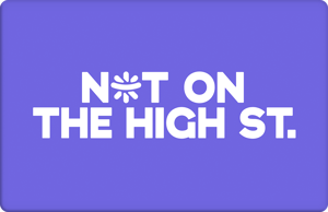 Not on The High Street voucher
