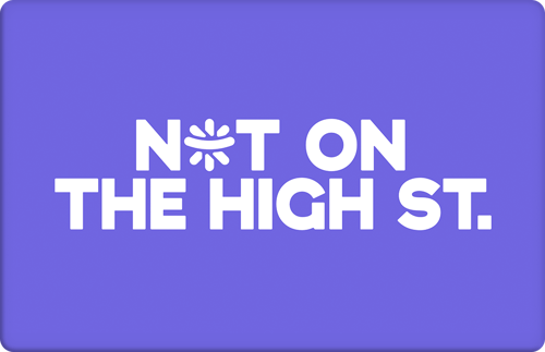 Not on The High Street voucher