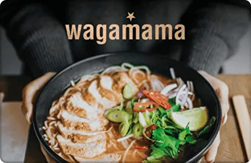 Wagamama voucher