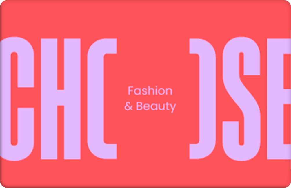 You Choose Fashion & Beauty voucher