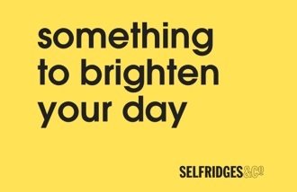 Selfridges voucher
