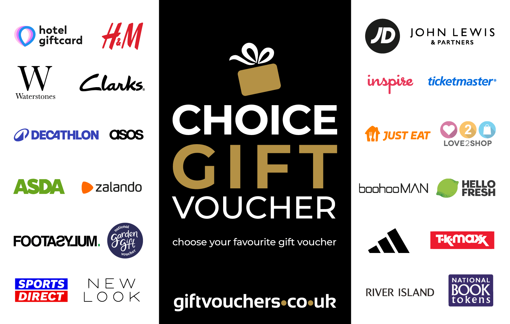 Choice gift voucher