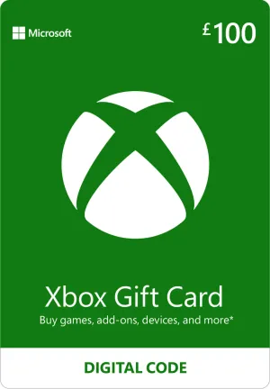 Xbox Live £100 Gift Card