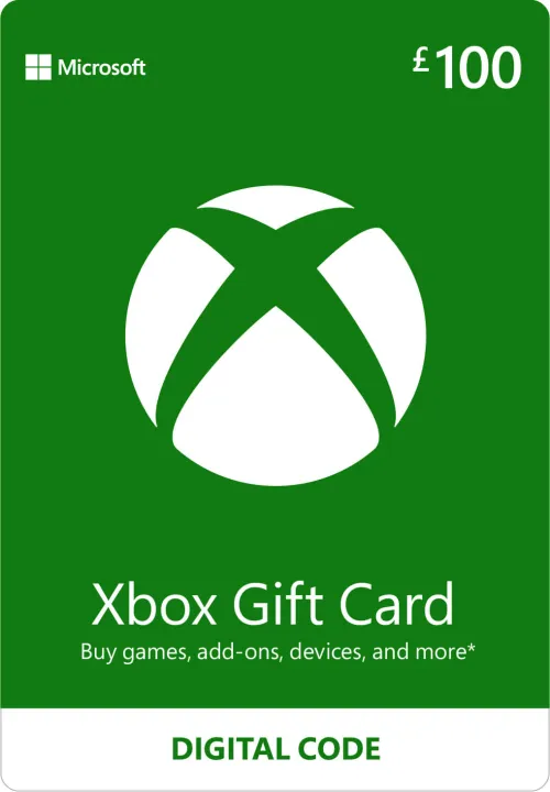 Xbox Live £100 Gift Card