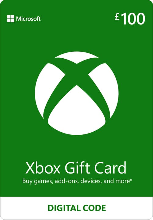 Xbox Live £100 Gift Card
