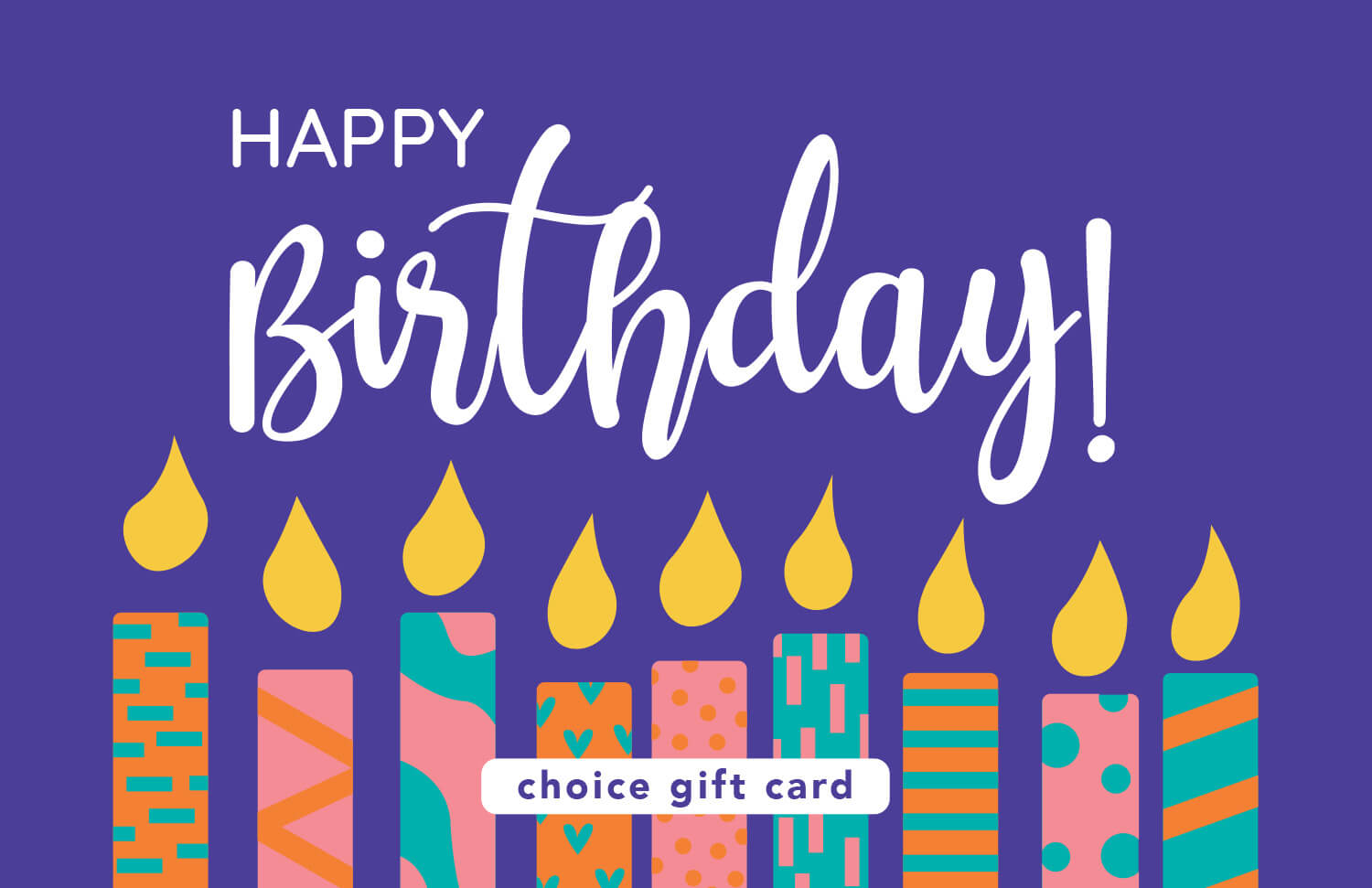 Happy Birthday Gift voucher