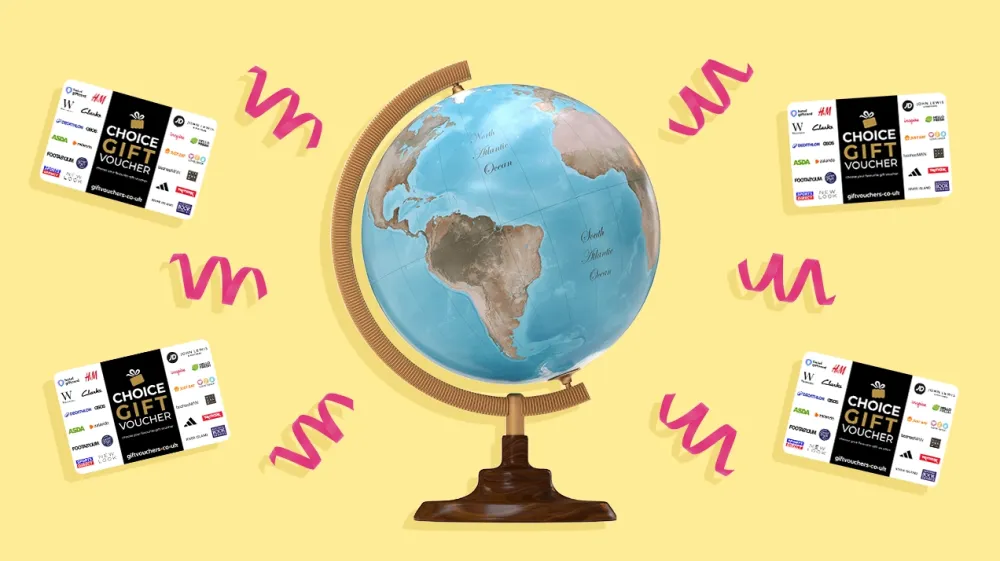 International gift vouchers