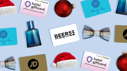 Christmas gift vouchers for him