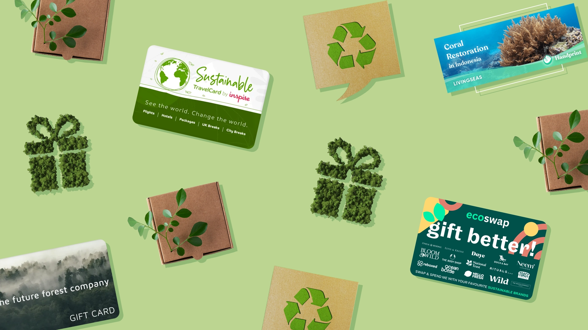 Eco-friendly and sustainable gift vouchers in the UK