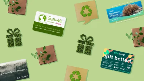 Eco-friendly and sustainable gift vouchers in the UK