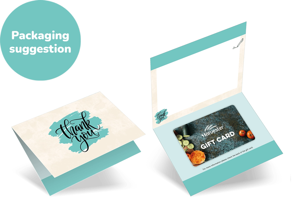 Harvester Gift Card
