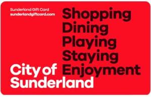 Sunderland Gift Card