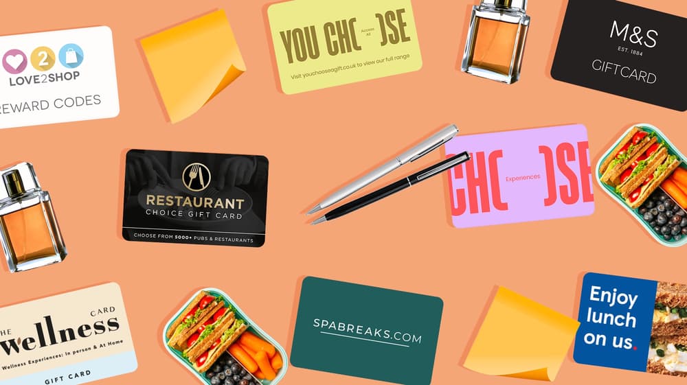 Best gift vouchers for employees in the UK