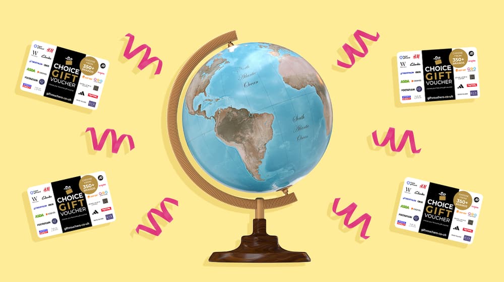 International gift vouchers
