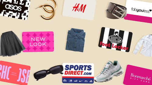 The best fashion gift vouchers