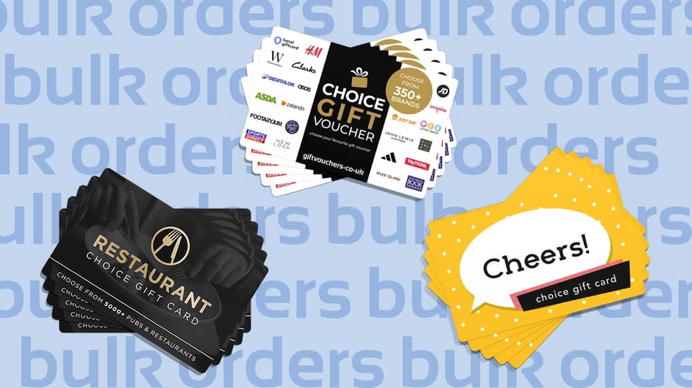 Bulk gift vouchers